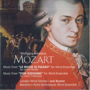 CD Jack Brymer Mozart Le Nozze Di Figaro For Wind ...