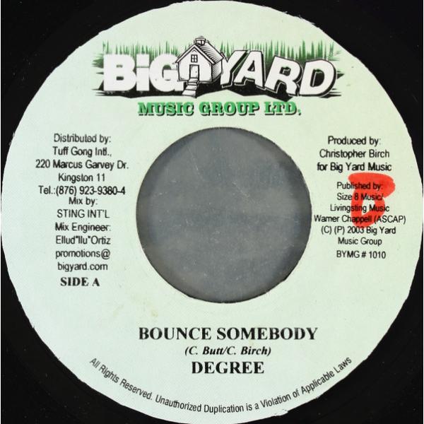 ジャマイカ7" General Degree / Christopher B Bounce Some...