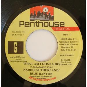 ジャマイカ7" Nadine Sutherland &amp; Buju Banton What Am I ...