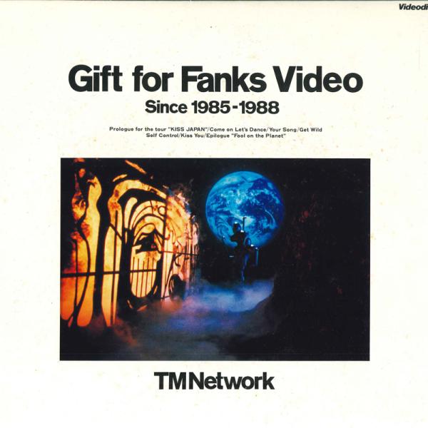 LASERDISC TM NETWORK Gift For Fanks Video Since 19...