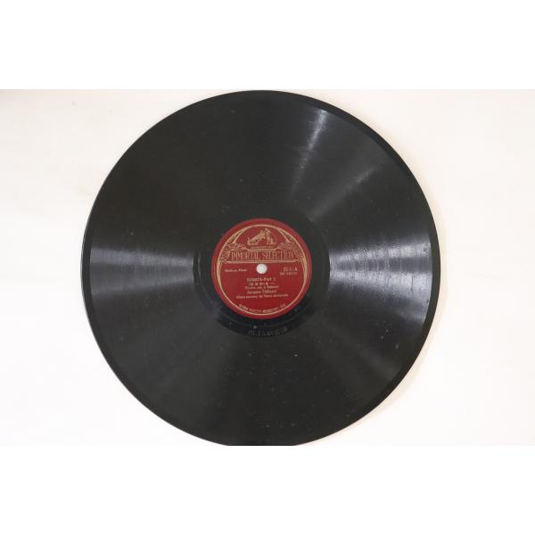 78RPM/SP Jacques Thibaud, Tasso Janopoulo Sonata (...