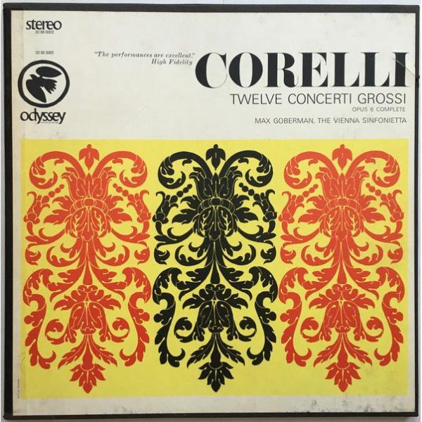 米3discs LP Corelli, Max Goberman, The Vienna Sinfo...