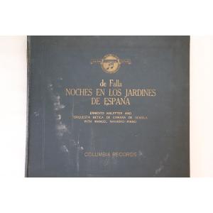 3x78RPM/SP Orquesta Betica De Camara De Sevilla, Manuel Navarro, E. Halffter Nights In The Gardens Of Spain (Falla) No.1-6 /01720