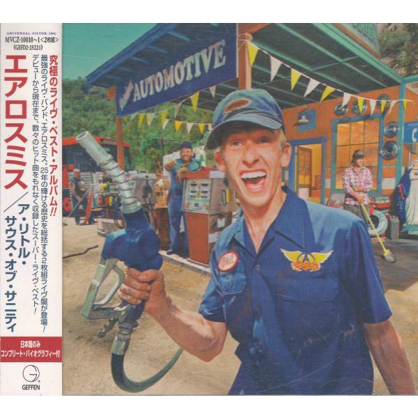 2CD Aerosmith ア・リトル・サウス・オブ・サニティ MVCZ100101 Geffen ...