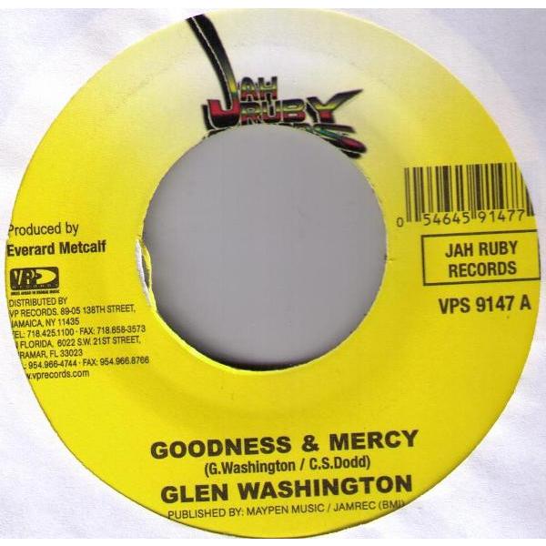 ジャマイカ7" Glen Washington Goodness &amp; Mercy VPS9147 J...
