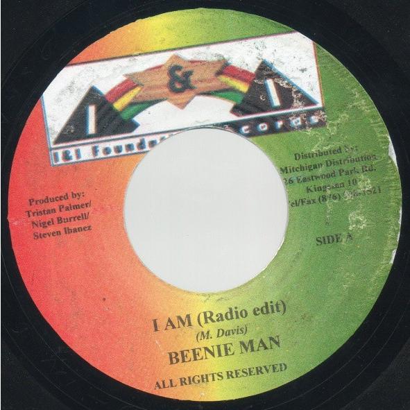 ジャマイカ7" Beenie Man I Am NONE I &amp; I Foundation Reco...