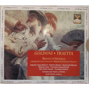 仏2discs CD Tommaso Traetta, Carlo Goldoni, Orchestra Del Teatro La Fenice, Alan Curtis Buovo dAntona OPS309091 Opus 111 /00220