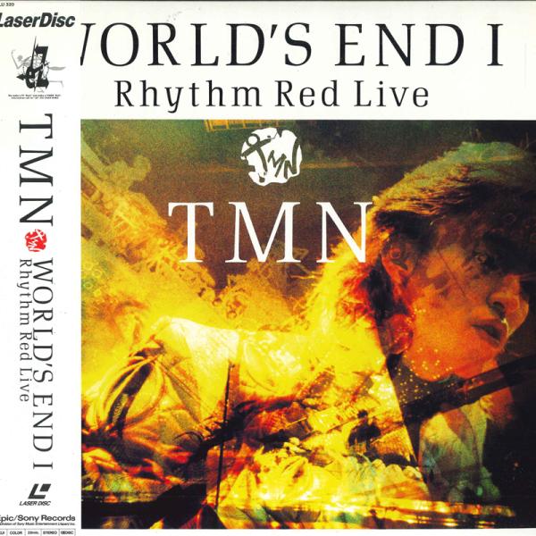LASERDISC TM NETWORK Worlds End I Rhythm Red Live ...