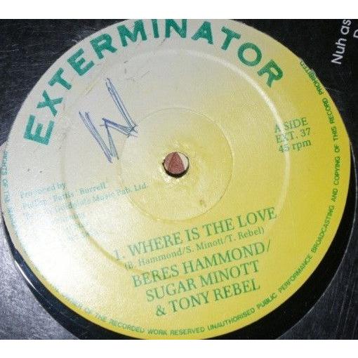 英12" Beres Hammond, Sugar Minott &amp; Tony Rebel Wher...