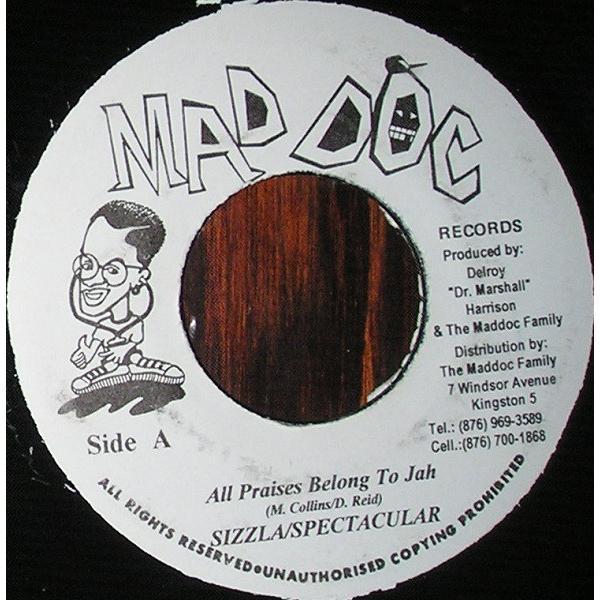 ジャマイカ7" Sizzla / Spectacular / Maddoc Family All P...