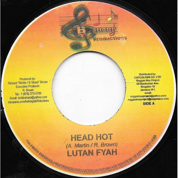 ジャマイカ7" Lutan Fyah / Frederick Brown Head Hot / Ge...