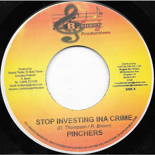 ジャマイカ7" Pinchers / Frederick Brown Stop Investing ...