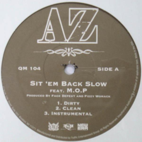 米12" Az Sit Em Back Slow / This Is What I Do / Gam...