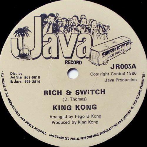 英12 King Kong Rich &amp; Switch JR003 Java Record /002...