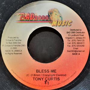 ジャマイカ7” Tony Curtis Bless Me NONE Bad 2000 Music /00080