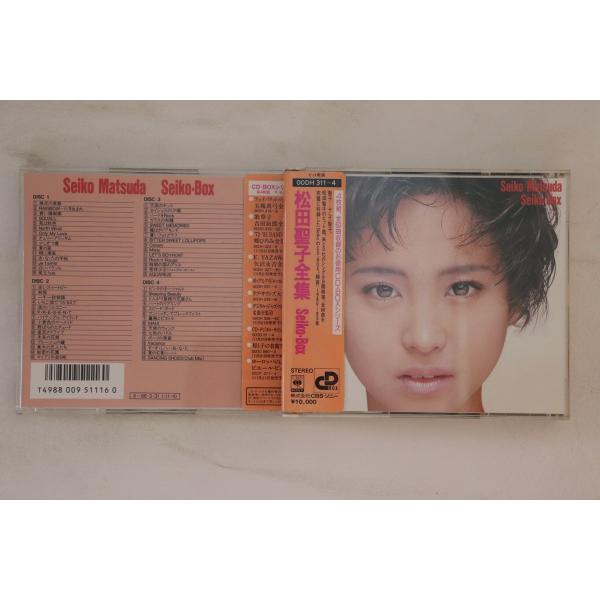 4discs CD 松田聖子 松田聖子大全集 Seiko Box 00DH3114 CBS SONY...