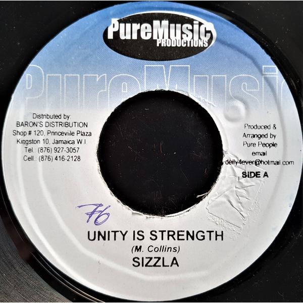 ジャマイカ7" Sizzla / Coffee Unity Is Strength / Christ...