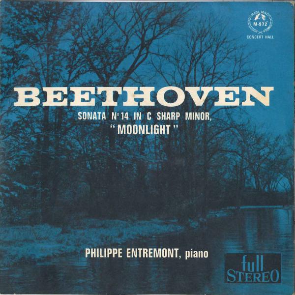 7" Philippe Entremont Beetohven: Sonata No.14 In C...