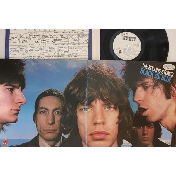 LP/GF Rolling Stones Black And Blue P10174SPROMO R...