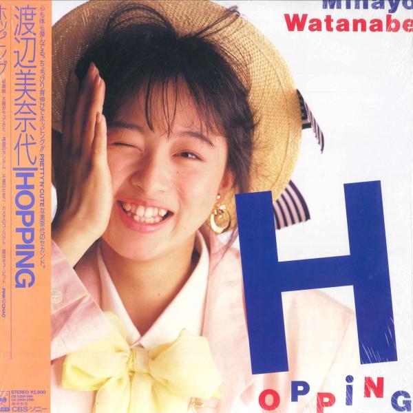 LP 渡辺美奈代 Hopping 28AH2181 CBS SONY /00260