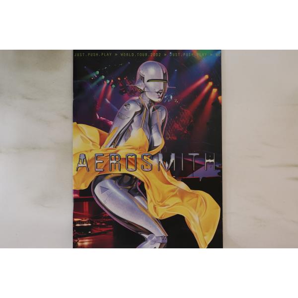 Tour Book Aerosmith Just Push Play World Tour 2002...