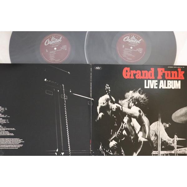 2discs LP Grand Funk Live Album ECS4007475 CAPITOL...