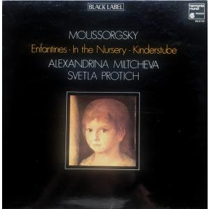 仏LP Moussorgsky, Alexandrina Miltc Enfantines = In The Nursery = Kinderstube HMB151 HARMONIA MUNDI FRANC /00260