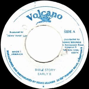 ジャマイカ7” Early B Bible Story NONE Volcano /00080