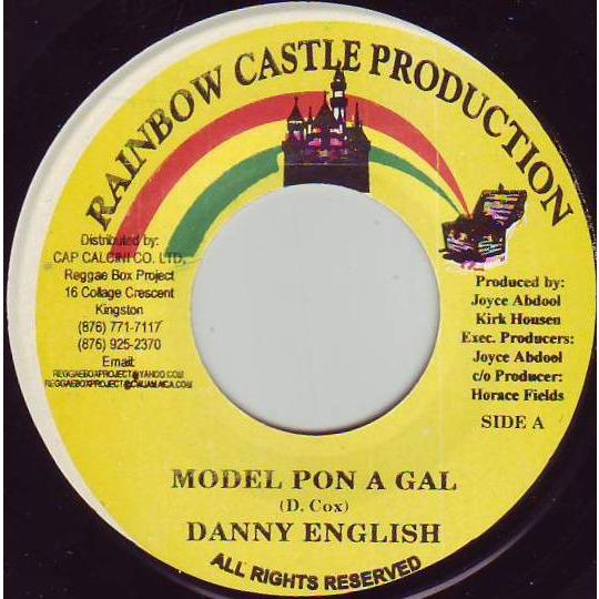 ジャマイカ7” Danny English / Acid Model Pon A Gal / Eng...