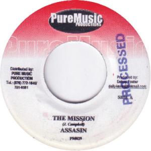 ジャマイカ7” Assassin / Tony Curtis & Lukie The Mission / However PM029PM030 Pure Music Productio /00080