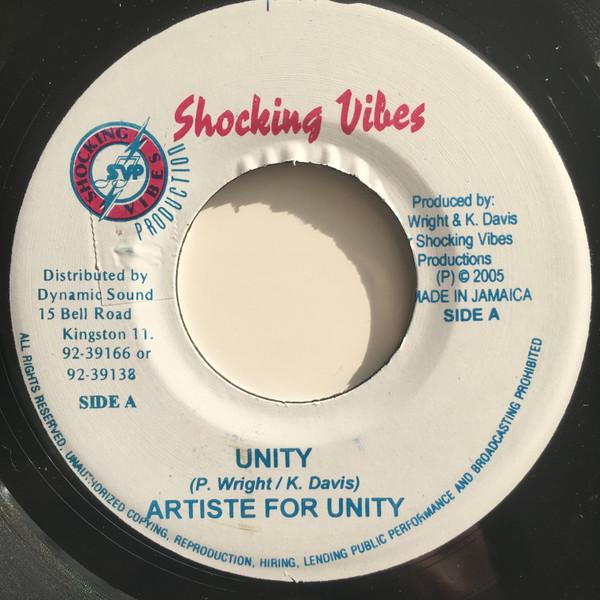 ジャマイカ7" Artiste For Unity Unity NONE Shocking Vibe...