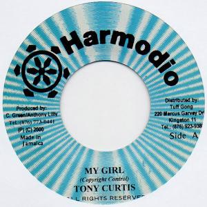 ジャマイカ7” Tony Curtis My Girl NONE Harmodio /00080