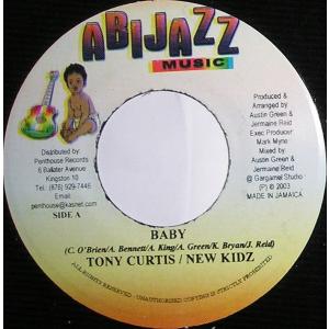 ジャマイカ7” Tony Curtis / New Kidz Baby NONE Abijazz Music /00080