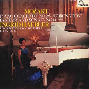 LP イングリット・ヘブラー, コリン モーツァルト: ピアノ協奏曲第26番 ニ長調 K. 537 戴冠 FG103 FONTANA /00260