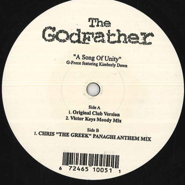 12" G-force, Kimberly Dawn A Song Unity / Chris "t...