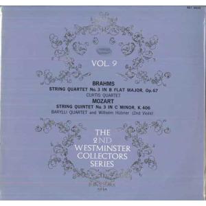 LP Curtis Quartet , Barylli Quartet ブラームス : 弦楽四重奏曲第3番 / モーツァルト : 弦楽五重奏曲第3番 SET6019 プロモ /00260