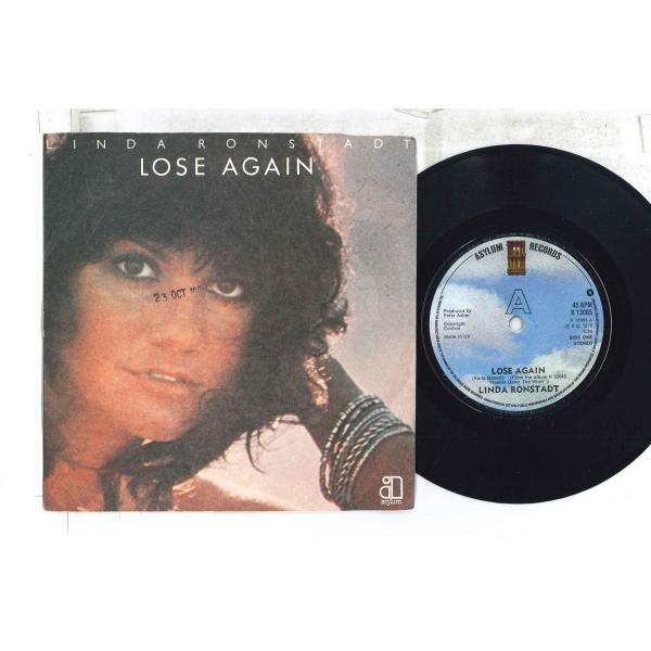 英7" Linda Ronstadt Lose Again / Lo Siento Mi Vida ...