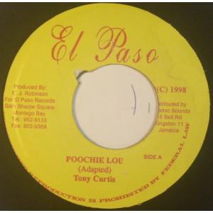 ジャマイカ7” Tony Curtis Poochie Lou NONE El Paso /00080