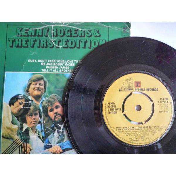 英7” Kenny Rogers &amp; The First Editi Ruby, Dont Take...