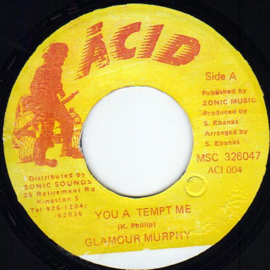ジャマイカ7” Glamour Murphy You A Tempt Me MSC326047 Ac...