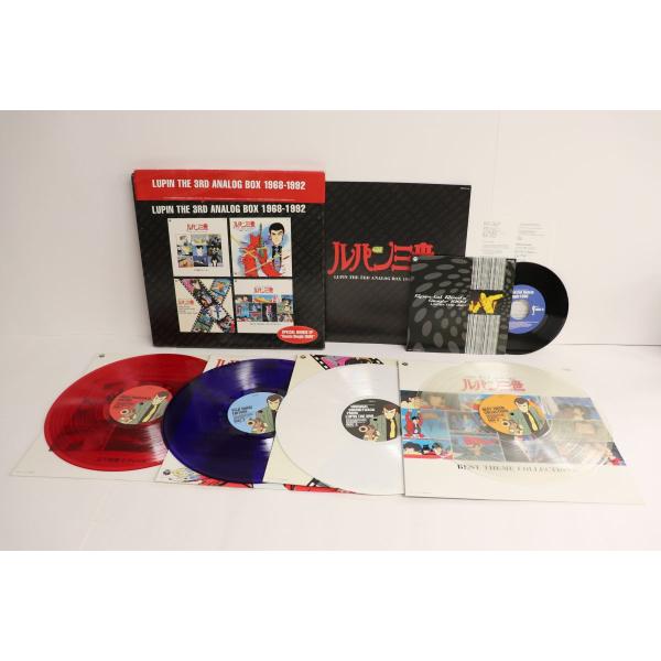 5discs LP アニメ ルパン三世 アナログボックス 1968-1992 COZA5155 CO...