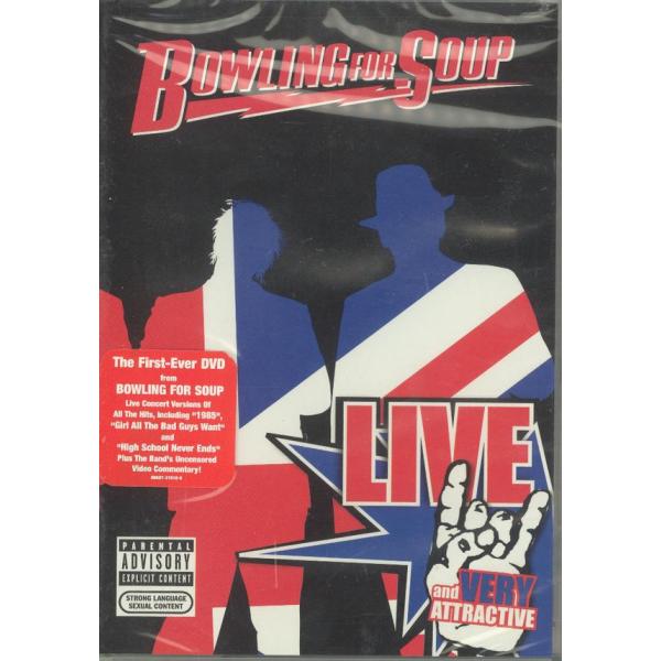 米DVD Bowling For Soup Live &amp; Very Attractive  8869...