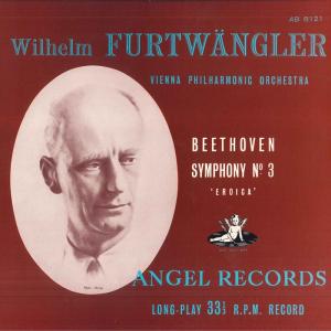 LP Beethoven, Furtwangler, Vienna Philharmonic Orchestra Symphony No.3 "eroica" AB8121 ANGEL /00260