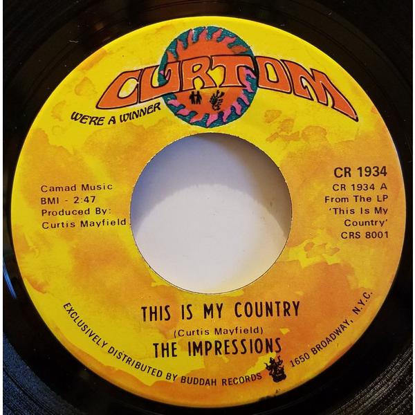 米7” Impressions This Is My Country / My Womans Lov...