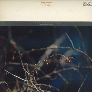 LP ホルスト・ノイマン, ライプツィ シューマン合唱曲集 ET5071 DEUTSCHE SCHALLPLATT /00260