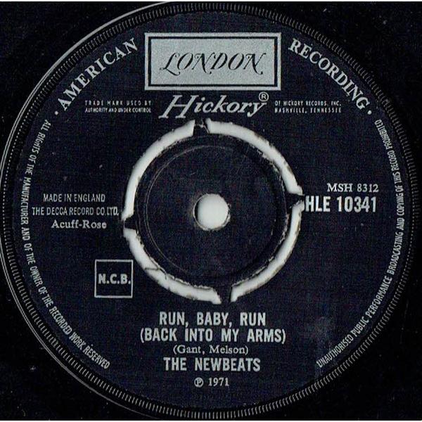 英7” Newbeats Run, Baby, Run (Back Into My Arms) / ...