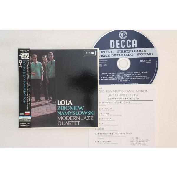 CD Zbigniew Namysowski Lola UCCM9173 DECCA 紙ジャケ /0...