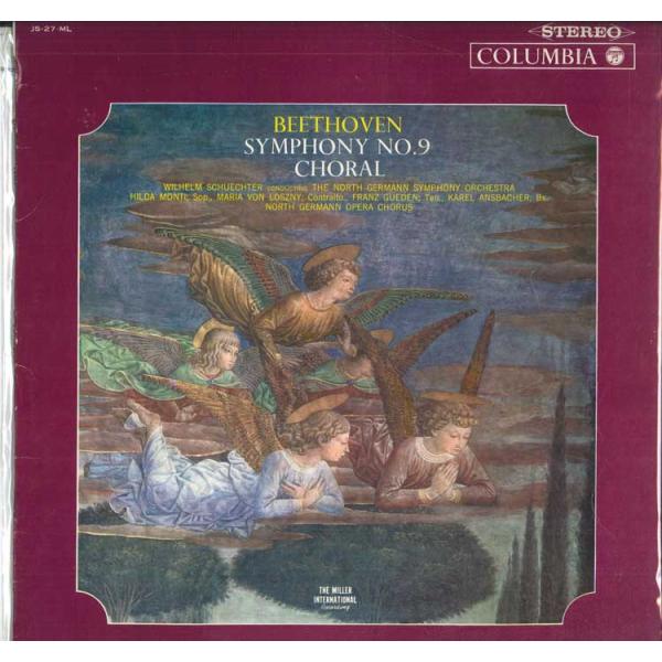 LP Wilhelm Schuechter ベートーヴェン：交響曲第9番ニ短調作品125≪合唱≫ J...