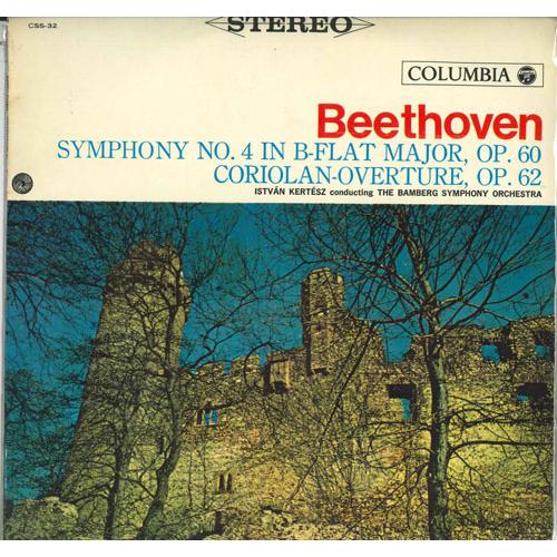 LP Istvan Kertesz ベートーヴェン：交響曲第4番変ロ長調作品60 CSS32 COL...