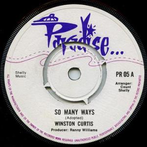 英7” Winston Curtis So Many Ways PR05 Paradise /00080